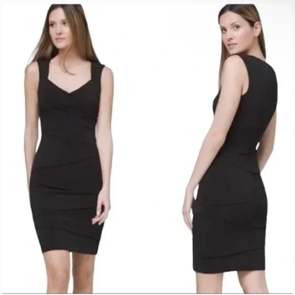 WHBM Ponte knit bandage sheath dress! Work once, fits like spanxs!!!!